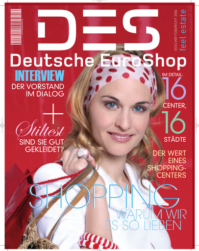Vorschaubild Deutsche EuroShop Jahresbericht 2006
