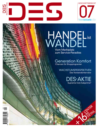 Vorschaubild Deutsche EuroShop Jahresbericht 2007