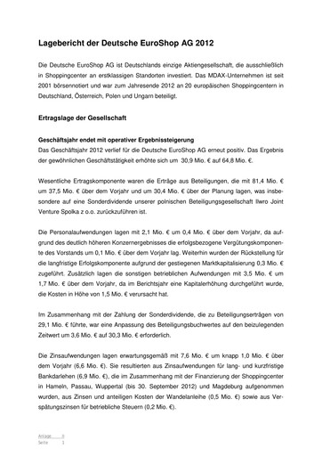Vorschaubild Deutsche EuroShop Finanzmitteilung 2012