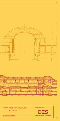 Miniature Deutsche EuroShop Rapport semestriel 2006-h1