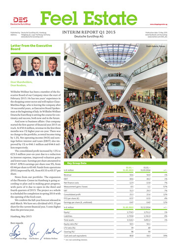 Vorschaubild Deutsche EuroShop Quartalsbericht 2015-q1