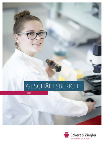 Thumbnail Eckert & Ziegler Annual Report 2016