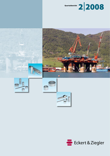 Thumbnail Eckert & Ziegler Quarterly Report 2008-q2