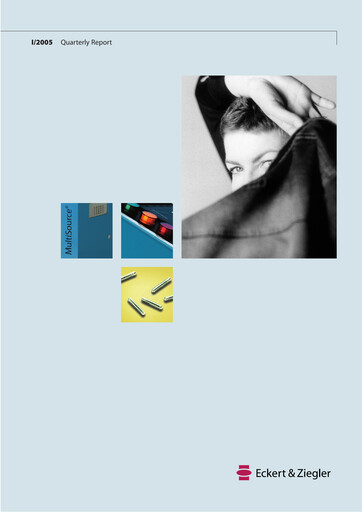 Thumbnail Eckert & Ziegler Quarterly Report 2005-q1