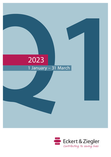 Thumbnail Eckert & Ziegler Quarterly Report 2023-q1