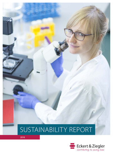 Thumbnail Eckert & Ziegler Sustainability Report 2018