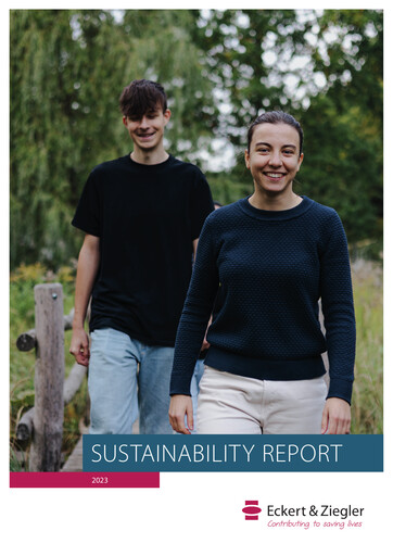 Thumbnail Eckert & Ziegler Sustainability Report 2023