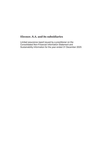 Thumbnail Elecnor ESG Report 2025