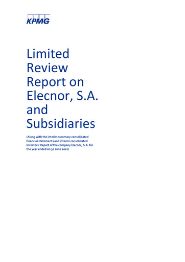 Thumbnail Elecnor Half-year Report 2022-h1