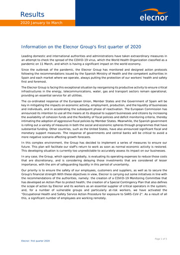 Thumbnail Elecnor Quarterly Report 2020-q1