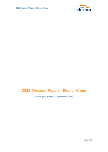 Thumbnail Elecnor Sustainability Report 2022