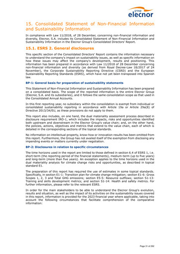 Thumbnail Elecnor Sustainability Report 2024