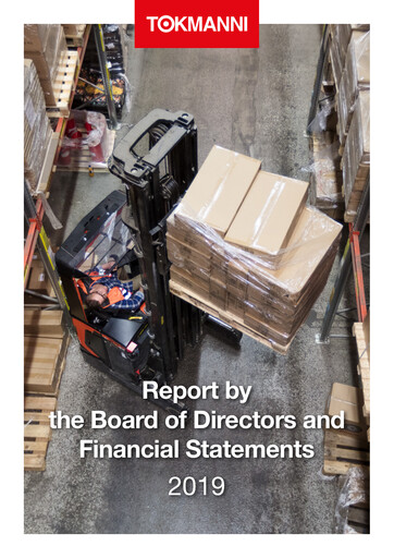 Thumbnail Tokmanni Financial Statement 2019