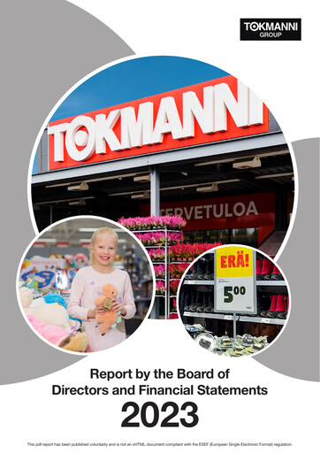 Thumbnail Tokmanni Financial Statement 2023