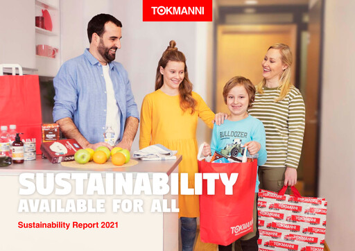 Thumbnail Tokmanni Sustainability Report 2021
