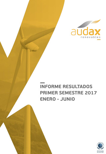 Thumbnail Audax Renovables Half-year Report 2017-h1