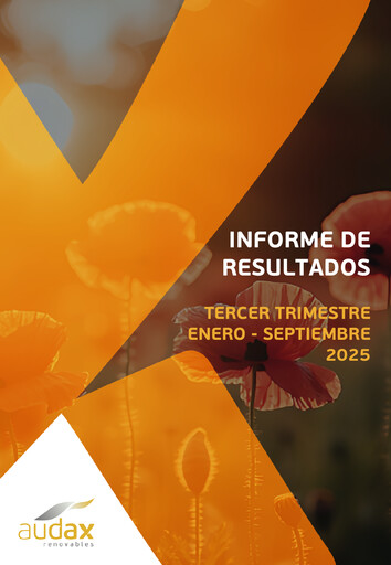 Thumbnail Audax Renovables Quarterly Report 2025-q3