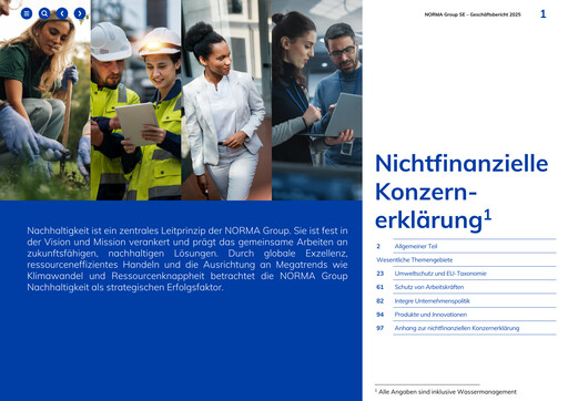 Thumbnail Norma Group ESG Report 2025
