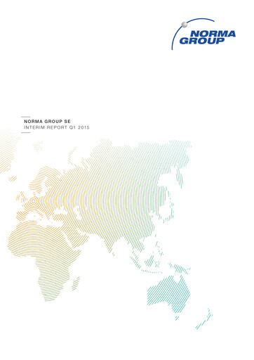 Miniature Norma Group Rapport trimestriel 2015-q1