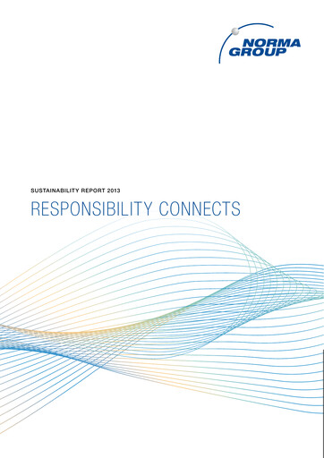 Thumbnail Norma Group Sustainability Report 2013