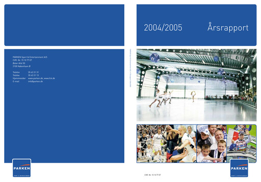 Thumbnail Parken Sport (F.C. Copenhagen) Annual Report 2005