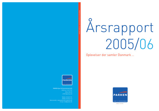 Thumbnail Parken Sport (F.C. Copenhagen) Annual Report 2006
