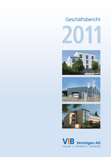 Thumbnail VIB Vermögen Annual Report 2011