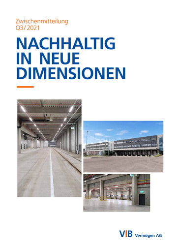 Thumbnail VIB Vermögen Quarterly Report 2021-q3