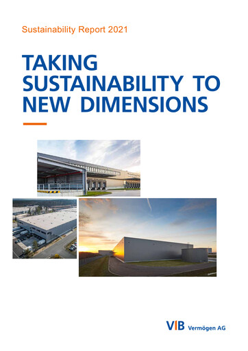 Thumbnail VIB Vermögen Sustainability Report 2021