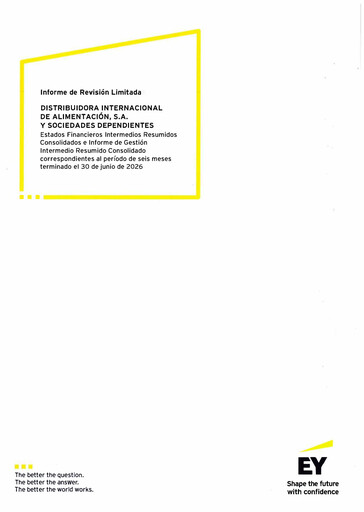 Vorschaubild (DIA) Distribuidora Internacional de Alimentación Halbjahresbericht 2026-h1
