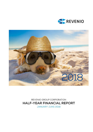 Thumbnail Revenio Half-year Report 2018-h1