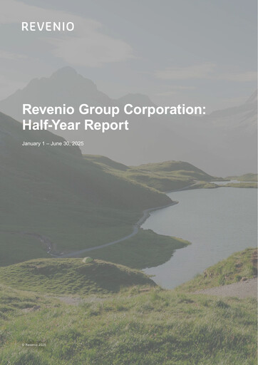 Thumbnail Revenio Half-year Report 2025-h1