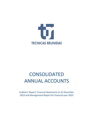 Thumbnail Técnicas Reunidas Financial Statement 2023