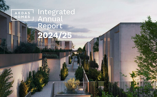 Thumbnail Aedas Homes Annual Report 2025