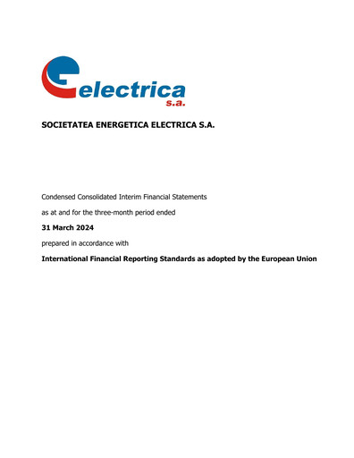 Vorschaubild Electrica
 Quartalsbericht 2024-q1