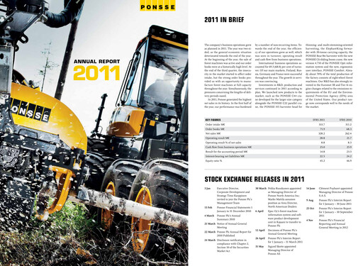 Thumbnail Ponsse Annual Report 2011