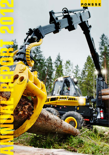 Thumbnail Ponsse Annual Report 2012
