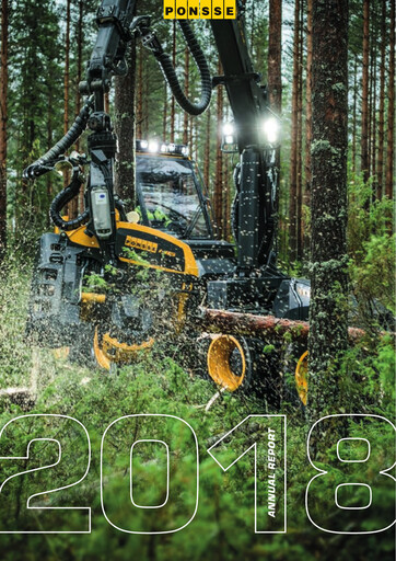 Thumbnail Ponsse Annual Report 2018