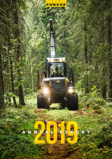 Thumbnail Ponsse Annual Report 2019