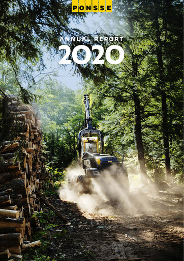 Thumbnail Ponsse Annual Report 2020