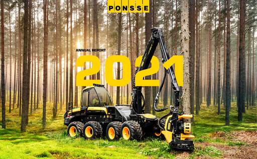 Thumbnail Ponsse Annual Report 2021