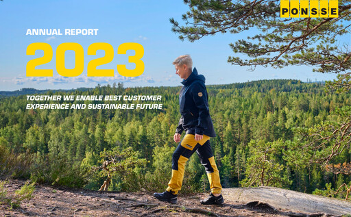 Thumbnail Ponsse Annual Report 2023