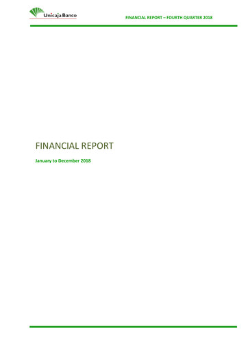 Thumbnail Unicaja Banco Financial Report 2018