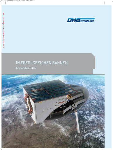 Vorschaubild OHB SE Jahresbericht 2006