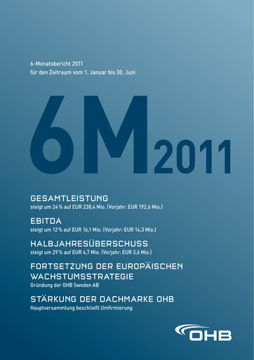 Thumbnail OHB SE Half-year Report 2011-h1