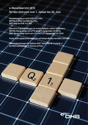 Thumbnail OHB SE Half-year Report 2015-h1