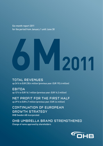 Thumbnail OHB SE Half-year Report 2011-h1