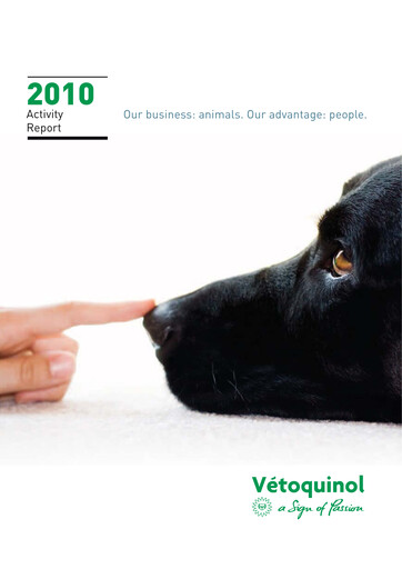 Thumbnail Vetoquinol Annual Report 2010