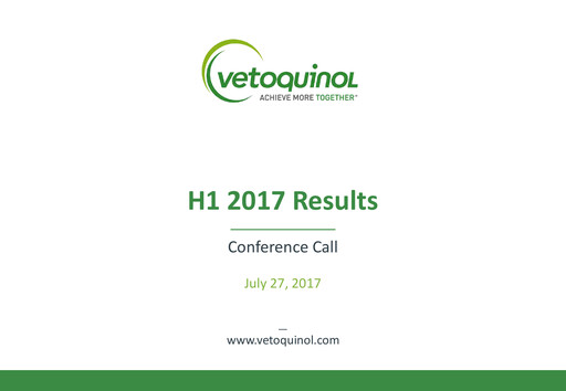 Thumbnail Vetoquinol Half-year Report 2017-h1