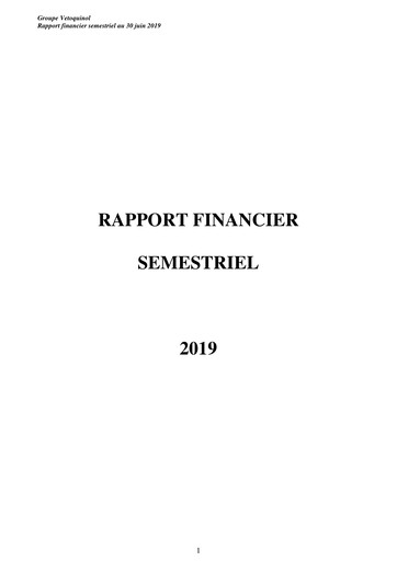 Thumbnail Vetoquinol Half-year Report 2019-h1